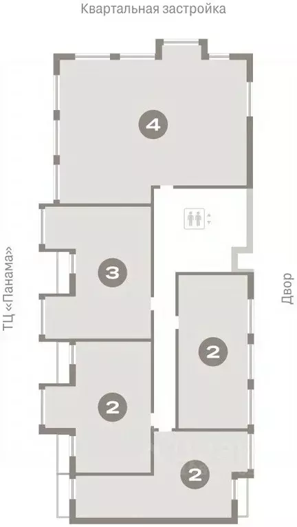 2-к кв. Тюменская область, Тюмень Мысовская ул., 26к1 (89.76 м) - Фото 1