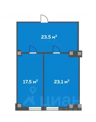 Офис в Новосибирская область, Новосибирск ул. Орджоникидзе, 40 (64 м) - Фото 2