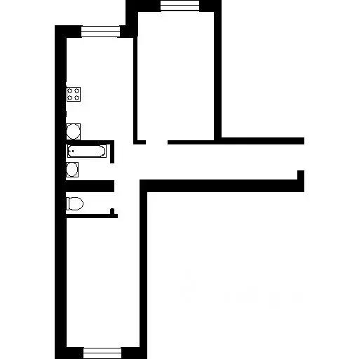 1-к кв. Башкортостан, Уфа ул. Пушкина, 54/1 (33.0 м) - Фото 1