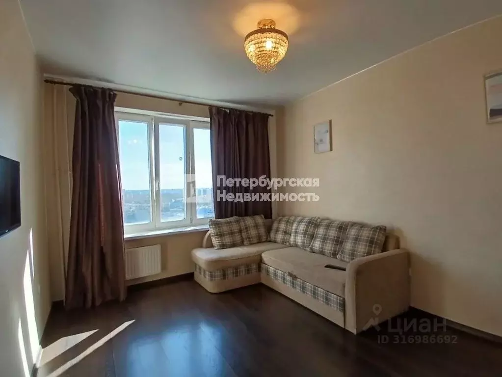 1-к кв. Санкт-Петербург просп. Луначарского, 11к1 (36.5 м) - Фото 0