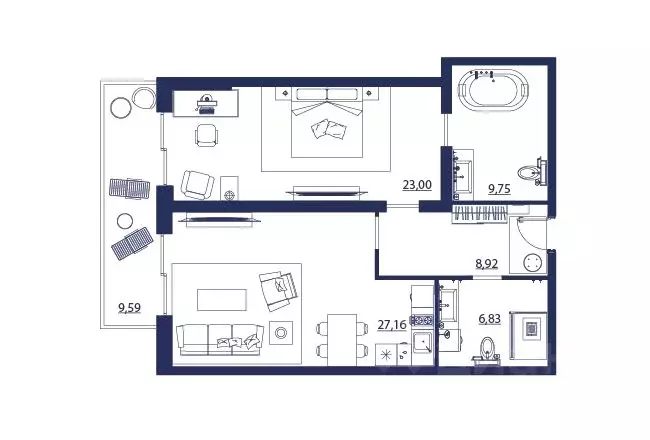 2-к кв. Крым, Ялта городской округ, Никита пгт  (82.54 м) - Фото 1