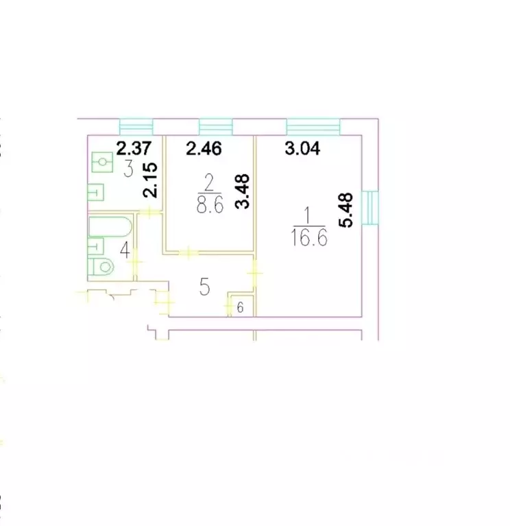 2-к кв. Москва Нелидовская ул., 9К1 (40.0 м) - Фото 0