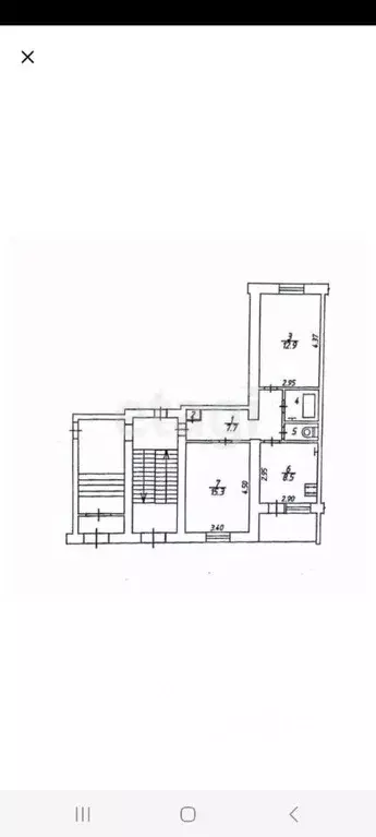 2-к кв. Калужская область, Калуга Ольговская ул., 3 (48.7 м) - Фото 0