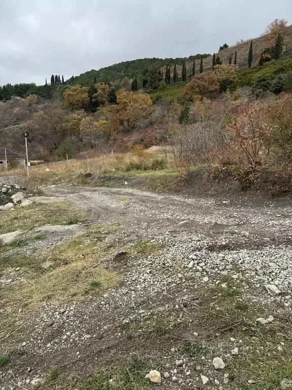 Участок в Крым, Алупка Ялта городской округ, спуск Виноградный (5.1 ... - Фото 0