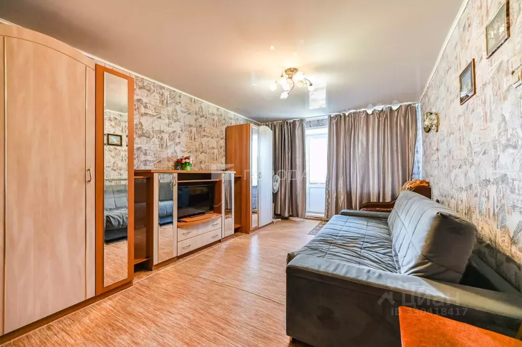 1-к кв. Алтайский край, Барнаул ул. Георгия Исакова, 218 (34.0 м) - Фото 1
