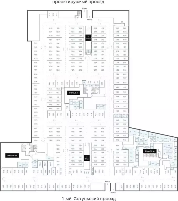 Гараж в Москва 1-й Сетуньский проезд, 8 (7 м) - Фото 1