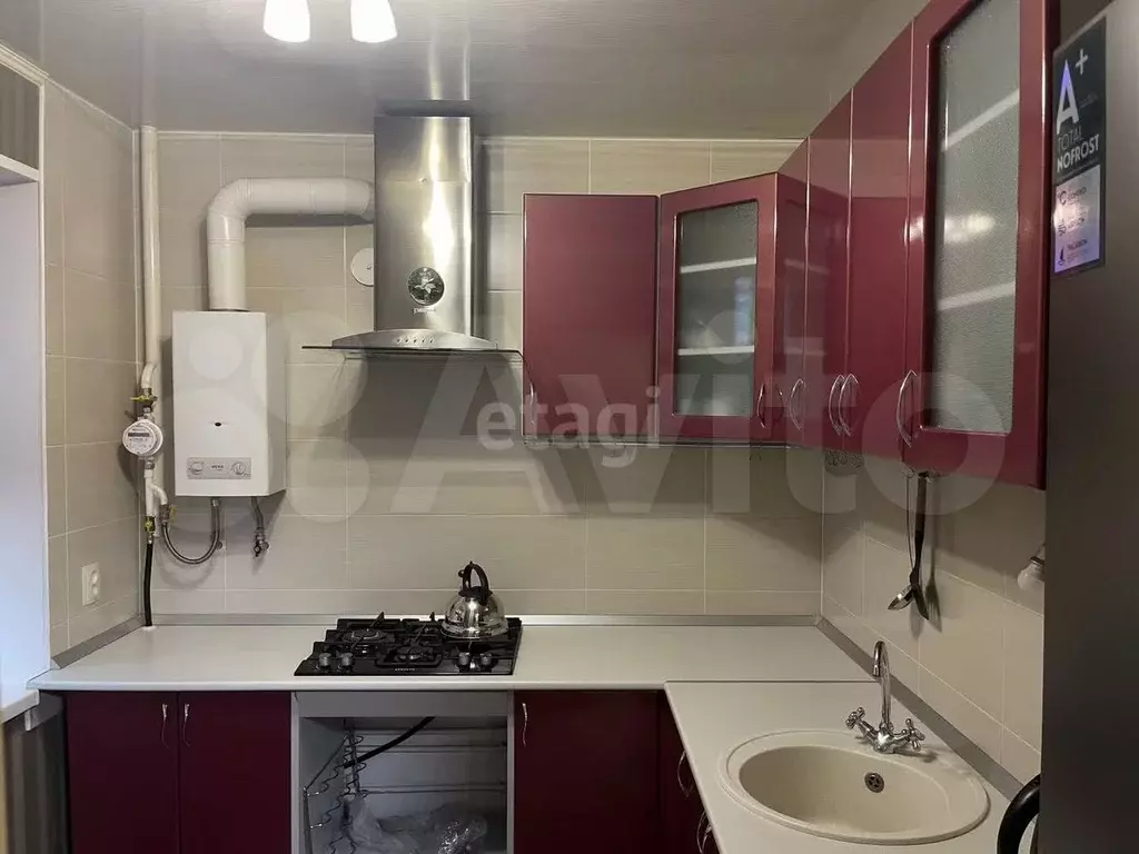 1-к. квартира, 43 м, 2/5 эт. - Фото 1