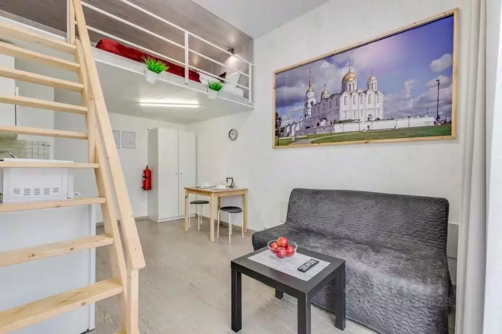 1-к кв. Владимирская область, Владимир ул. Гагарина, 8 (17.0 м) - Фото 0
