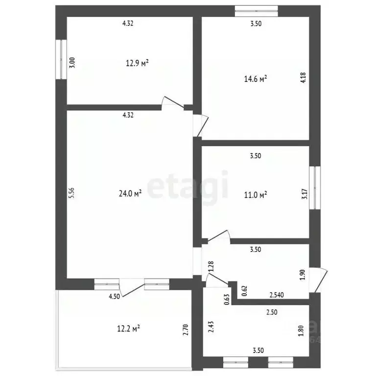 Дом в Крым, Феодосия ул. Сарыголь (91 м) - Фото 2