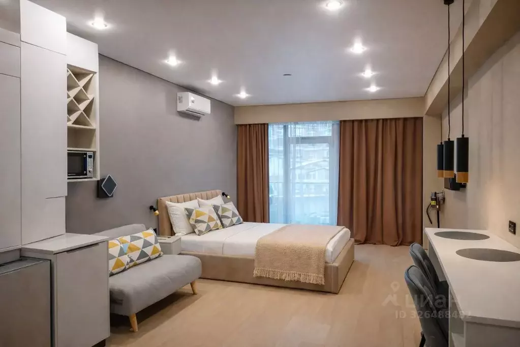 Студия Крым, Ялта ул. Войкова, 39Ак1 (28.0 м) - Фото 0