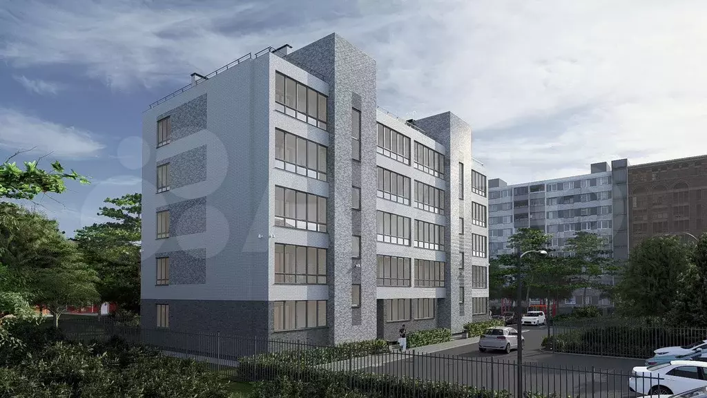 2-к. квартира, 59,9 м, 1/5 эт. - Фото 1