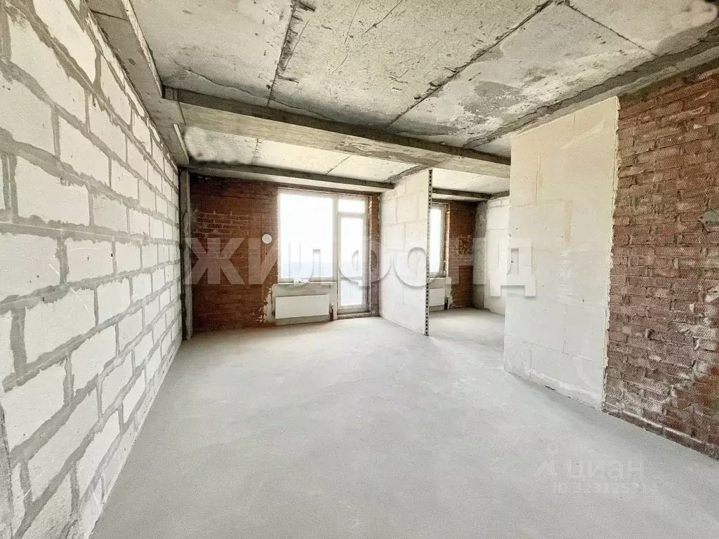 2-к кв. Новосибирская область, Новосибирск ул. Галущака, 15 (62.6 м) - Фото 0