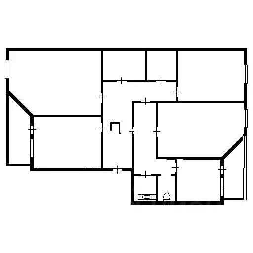 4-к кв. Саха (Якутия), Якутск ул. Курнатовского, 1/3 (100.2 м) - Фото 1