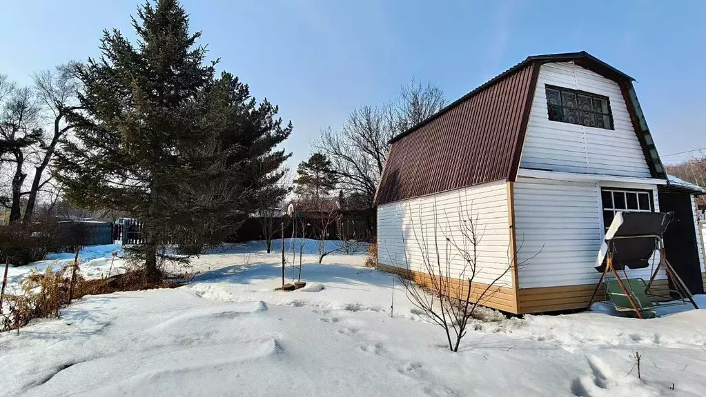 Дом в Хабаровский край, Хабаровский район, Водник СНТ пер. Бирский (25 ... - Фото 1