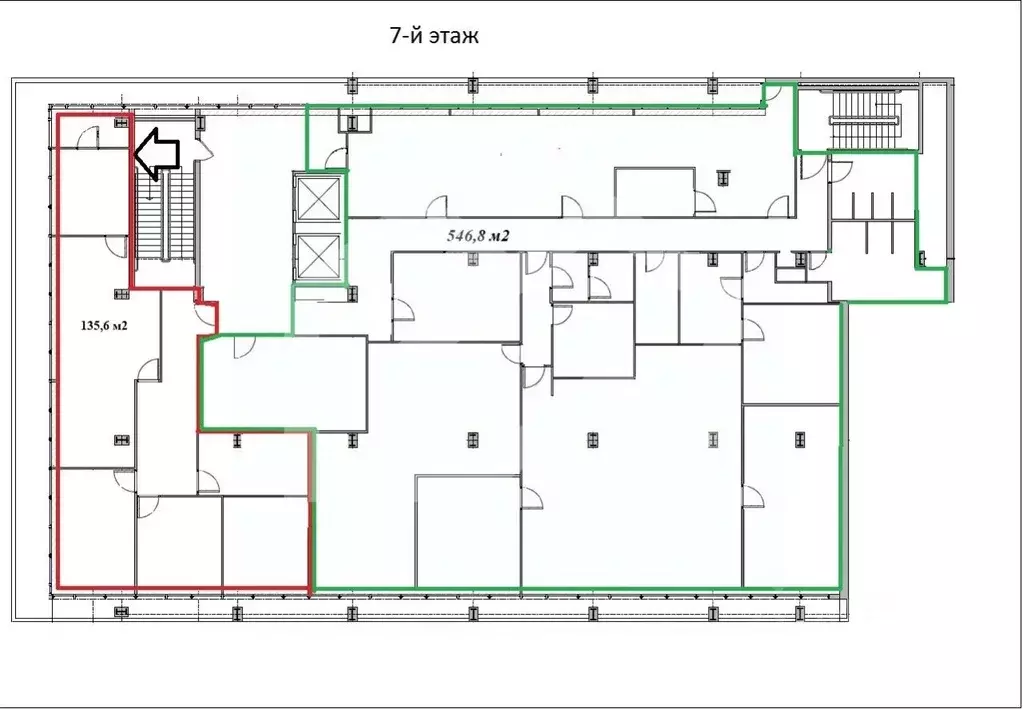 Помещение свободного назначения в Москва наб. Академика Туполева, ... - Фото 2