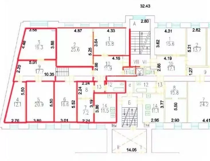 Офис в Москва Мерзляковский пер., 16 (200 м) - Фото 2