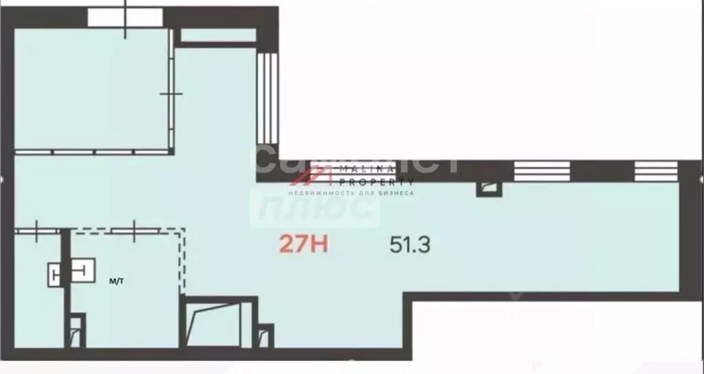 Помещение свободного назначения в Москва ул. Молодцова, 25К1 (51 м) - Фото 2