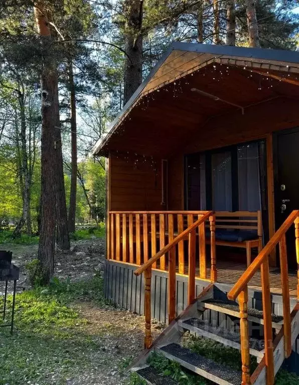 Дом в Карачаево-Черкесия, Зеленчукский район, с. Архыз  (34 м) - Фото 0