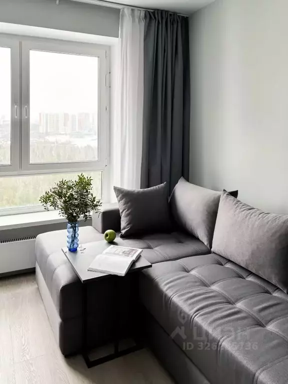 Студия Москва № 100 кв-л, 1к3 (19.6 м) - Фото 1