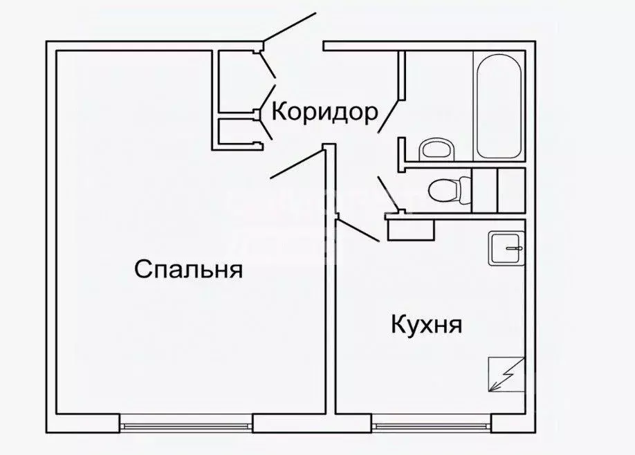 1-к кв. Липецкая область, Липецк Архангельская ул., 22 (36.0 м) - Фото 1