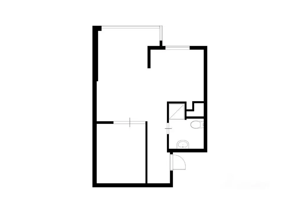 2-к кв. Краснодарский край, Сочи Мамайка мкр, ул. Крымская, 89 (44.5 ... - Фото 2