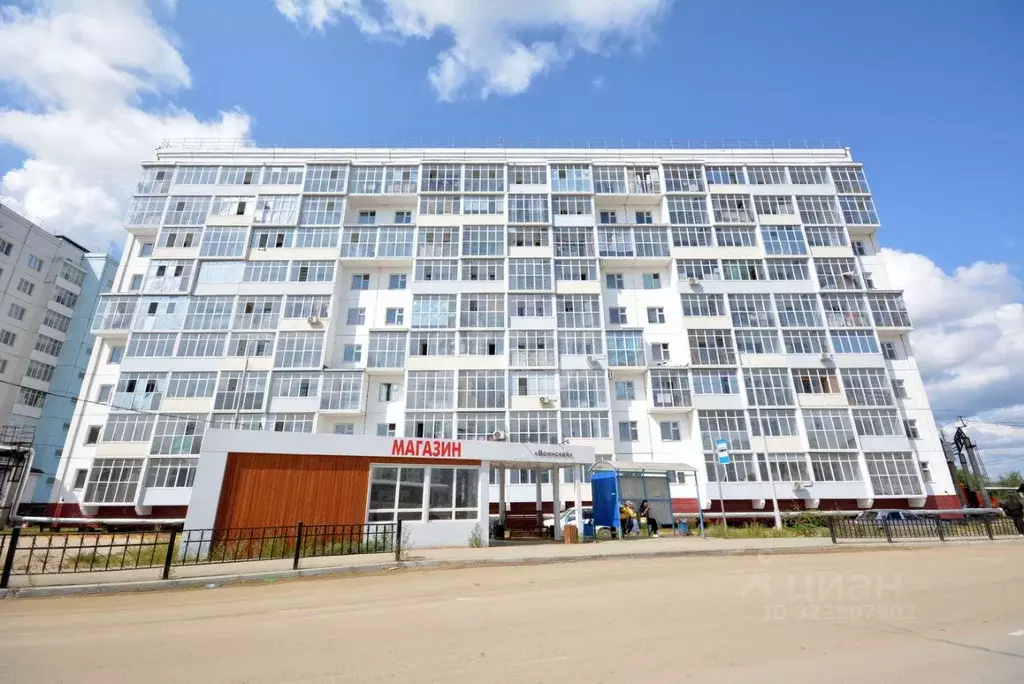 1-к кв. Саха (Якутия), Якутск Воинская ул., 9/3 (29.0 м) - Фото 1