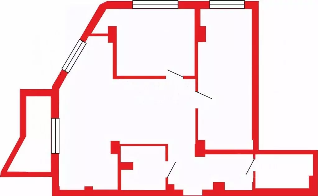 3-к кв. Челябинская область, Челябинск ул. Энгельса, 4 (90.6 м) - Фото 2