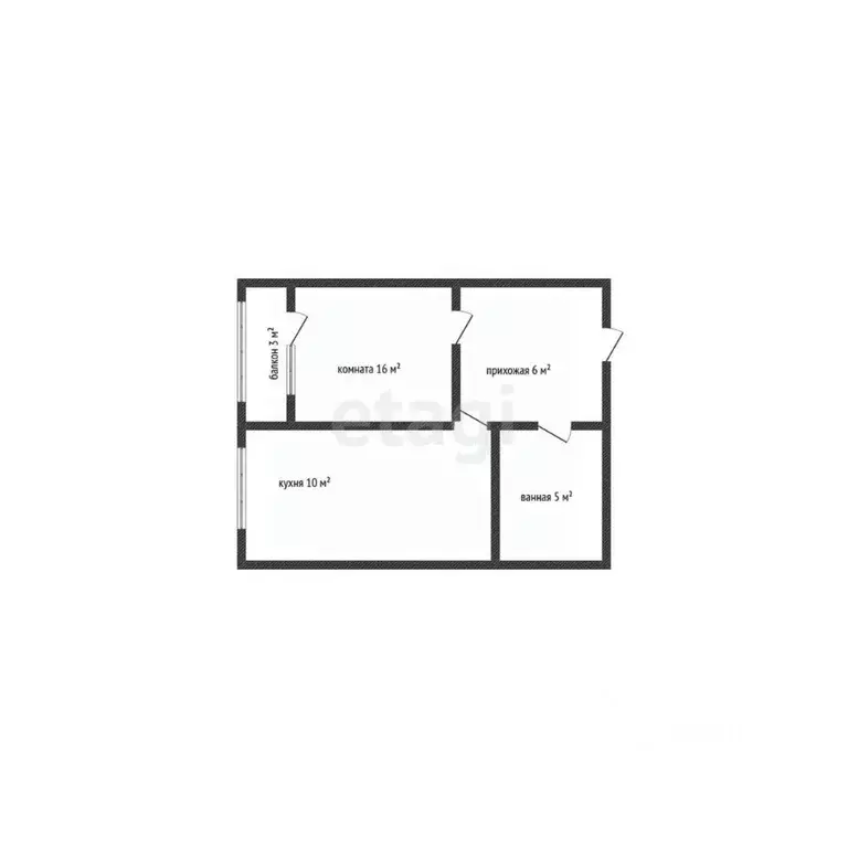 1-к кв. Адыгея, Майкоп 7-й пер., 14А (37.1 м) - Фото 2