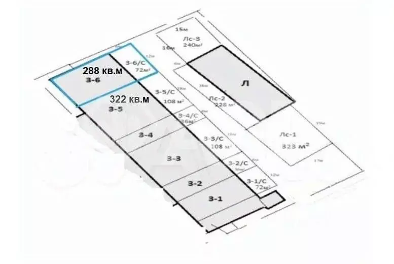 Склад в Татарстан, Казань Бухарская ул., 3Ак1 (288 м) - Фото 2