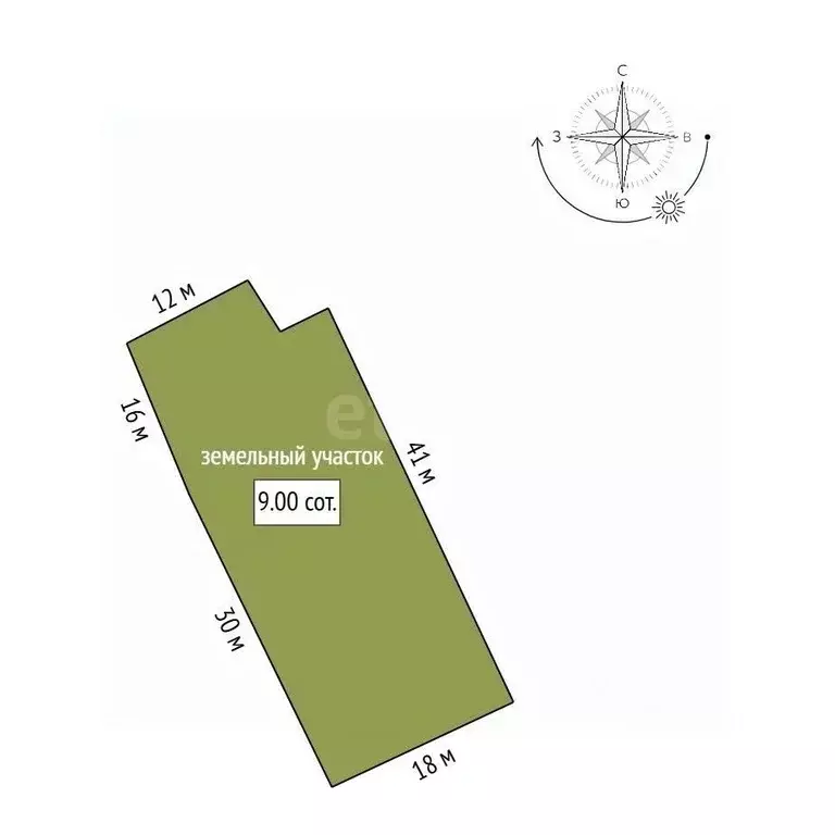 Участок в Амурская область, Благовещенск Игнатьевское ш. (9.0 сот.) - Фото 1