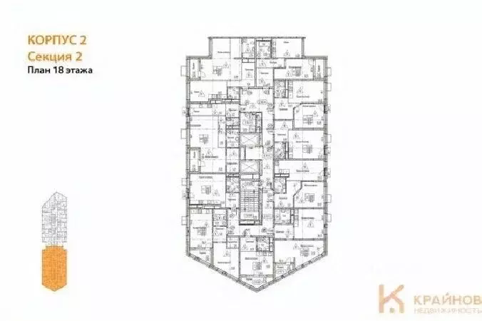 2-к кв. Воронежская область, Воронеж наб. Чуева, 7 (64.24 м) - Фото 1