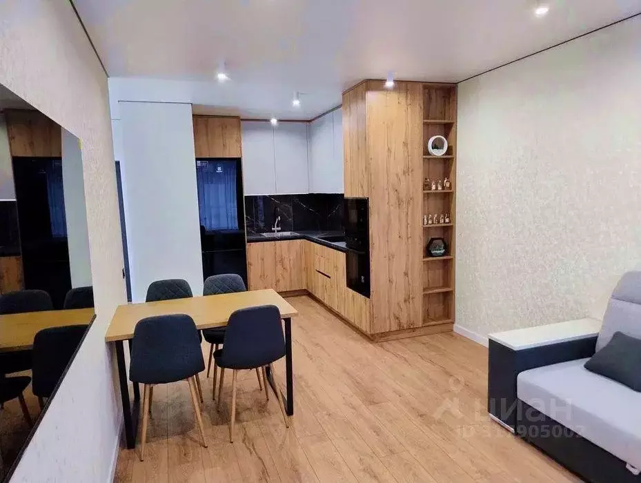 Квартира, 1 комната, 33.1 м - Фото 1