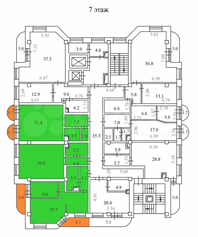Продам офис в Бизнес-Центре, возле метро, 143 м - Фото 0