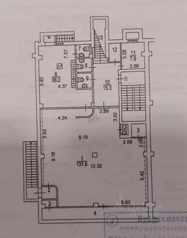 Помещение свободного назначения в Москва ул. Генерала Тюленева, 41А ... - Фото 2