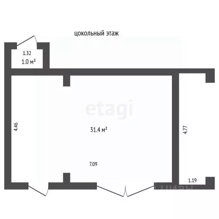 Дом, 32.8 м - Фото 1