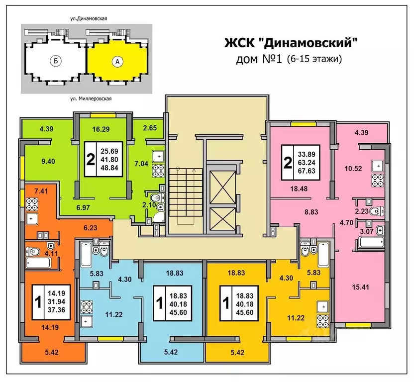 1-к кв. Саратовская область, Саратов Миллеровская ул., 28 (43.41 м) - Фото 1