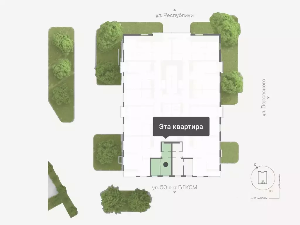 1-к кв. Тюменская область, Тюмень ул. Республики, 204к17 (25.1 м) - Фото 2