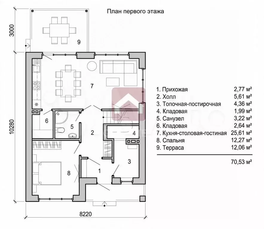 Дом 120 м на участке 12,7 сот. - Фото 1