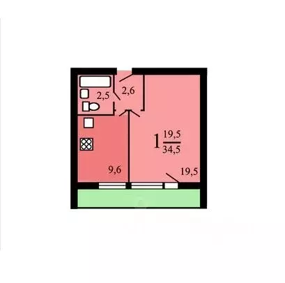 1-к кв. Москва ул. Каховка, 19К1 (34.5 м) - Фото 1