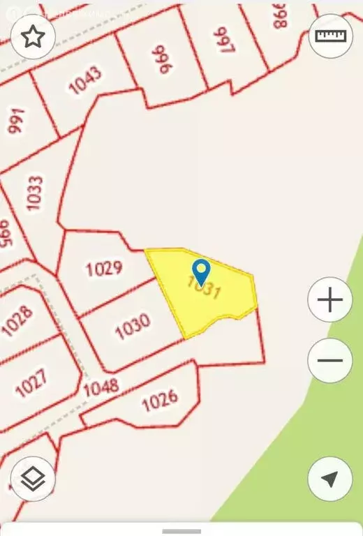 Участок в Совхозный сельсовет, ДНТ Лесное (9.96 м) - Фото 2