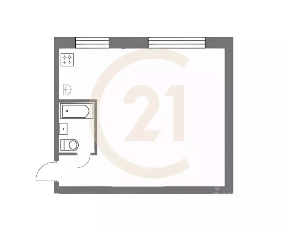 1-к кв. Пермский край, Пермь Сысольская ул., 15/2 (30.1 м) - Фото 1