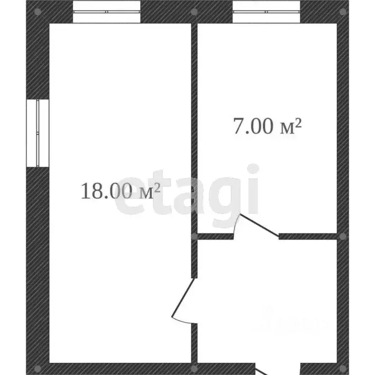 1-к кв. Костромская область, Кострома Горная ул., 16/7 (48.4 м) - Фото 2