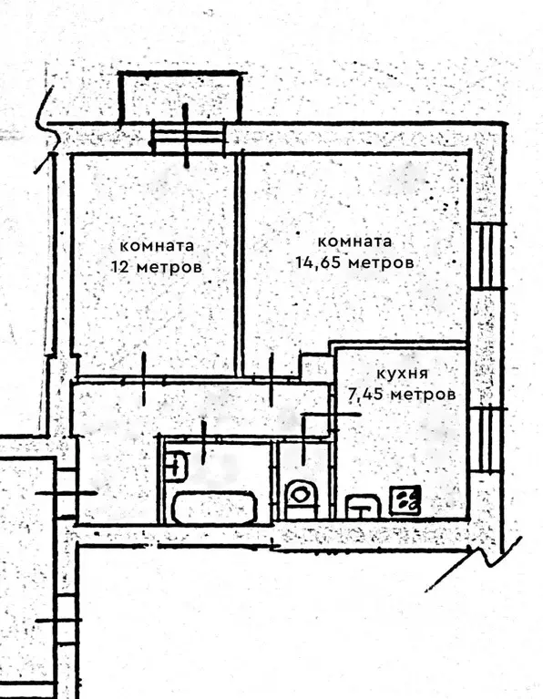 2-к кв. Московская область, Подольск Пионерская ул., 21 (44.8 м) - Фото 1