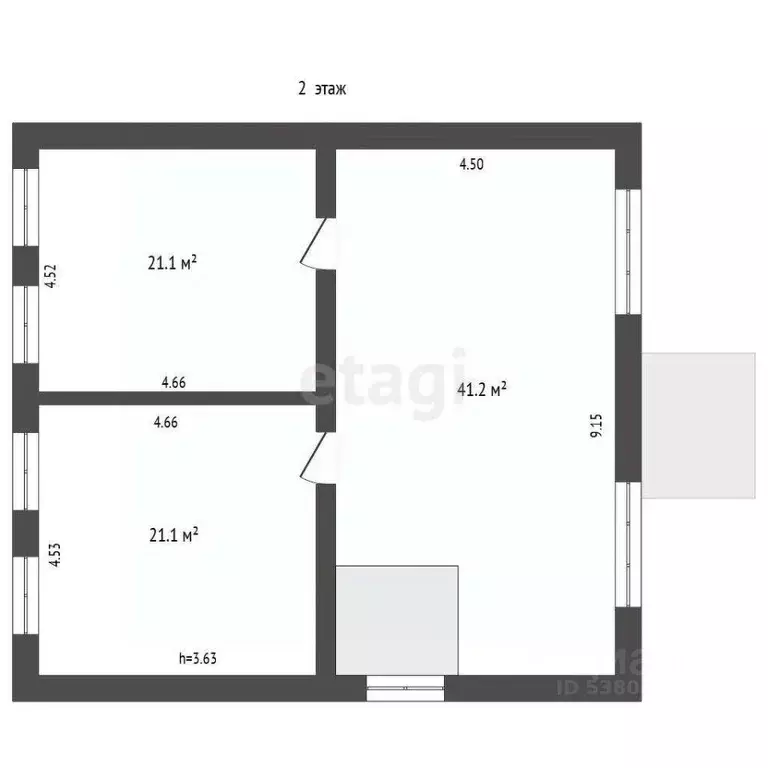 Дом в Ростовская область, Ростов-на-Дону пер. Равенства (300 м) - Фото 1
