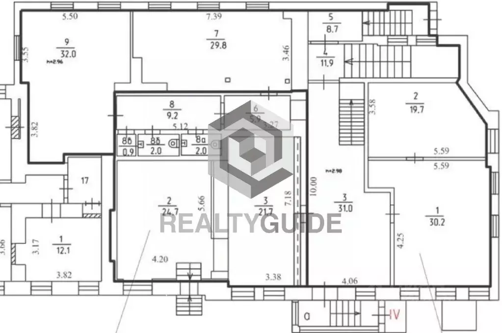 Офис в Москва пер. Лихов, 3С2 (30 м) - Фото 1