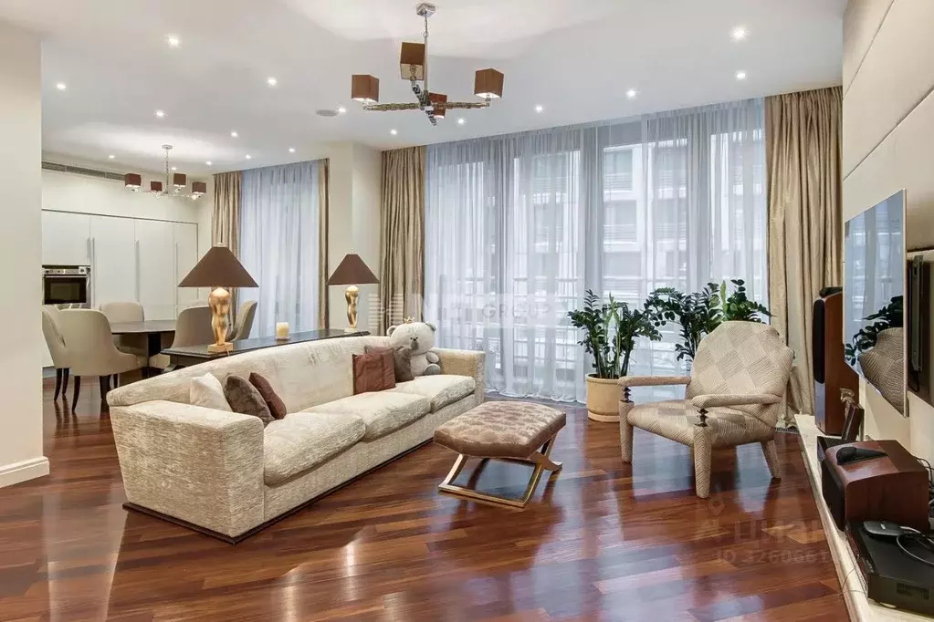 3-к кв. Москва 1-й Зачатьевский пер., 5 (187.0 м) - Фото 1