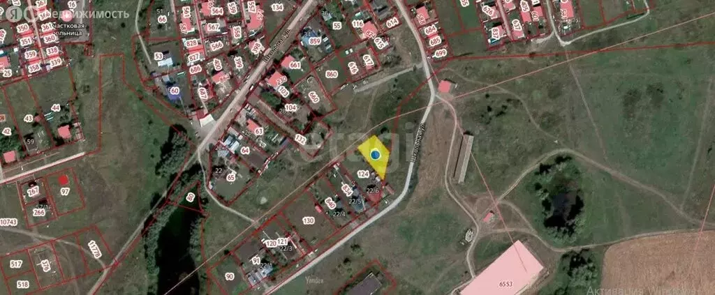 Участок в село Булгаково, Школьная улица (10 м) - Фото 1