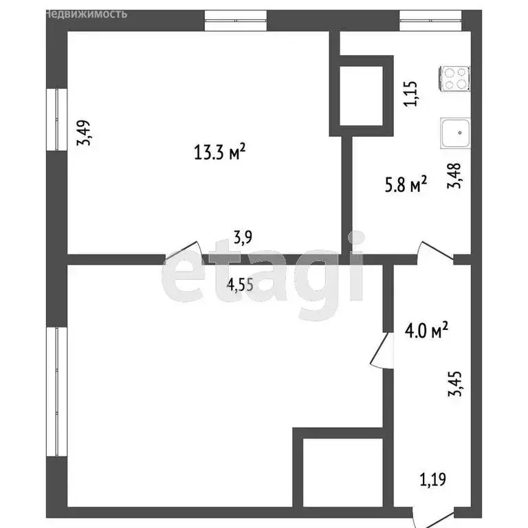 2-комнатная квартира: Ирбит, улица Карла Маркса, 40 (53 м) - Фото 0
