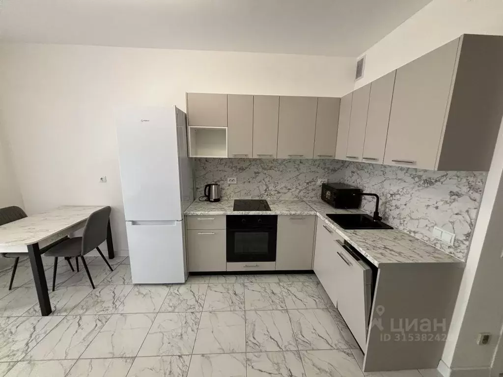 1-к кв. Ленинградская область, Всеволожский район, пос. Бугры ул. ... - Фото 2