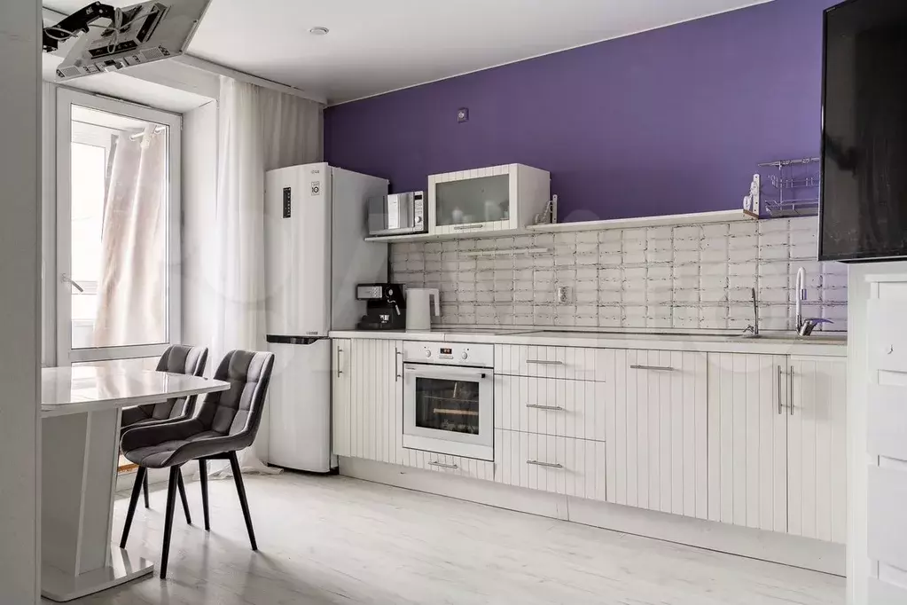 1-к. квартира, 40 м, 22/25 эт. - Фото 1